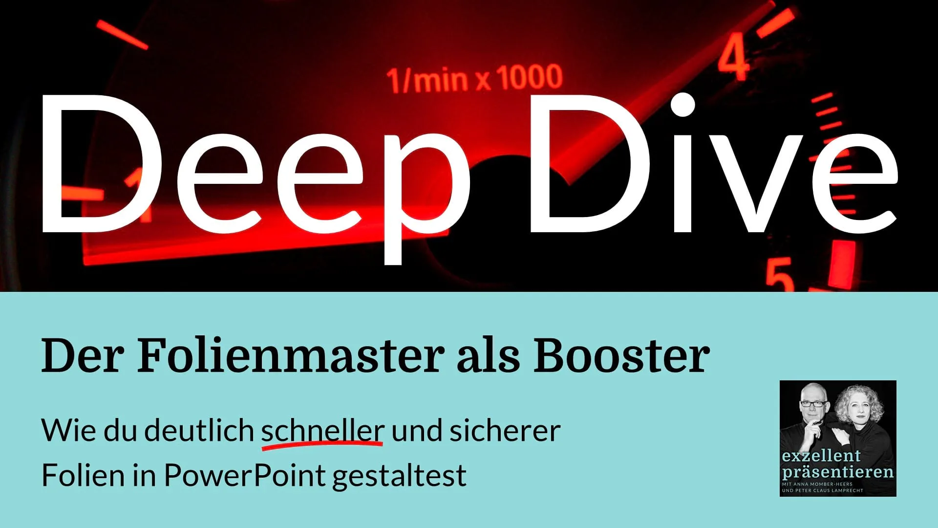 Der Folienmaster als Booster. Wie du deutlich schneller und sicherer Folien in PowerPoint gestaltest