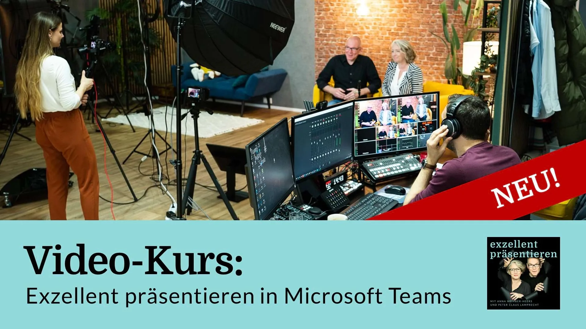 EP119 Video-Kurs: Exzellent präsentieren in Microsoft Teams